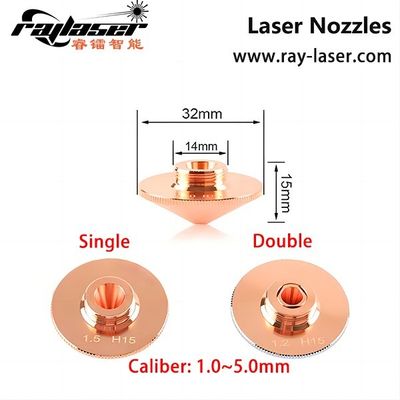 Hochgenaue Faserlaser Precitec Raytools Düse für Laserschneidmaschine Profi