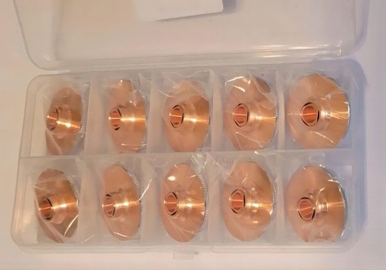 Chrom/Kupfer Einzel-Doppelschicht Faserlaser Precitec Raytools Düse Gewicht KG 0,15 KG