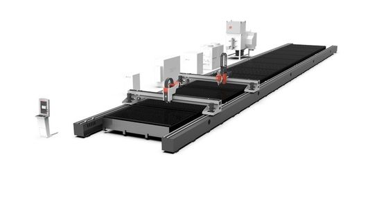 CYPCUT Steuerungssoftware Großmaschine zum Laserschneiden von Metallfaserblechen
