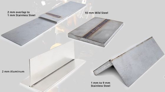Aluminium Kupfer SS CS MS Faserlaserschweißer mit Luftkühlsystem 1500W Handheld