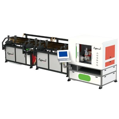 Maßgeschneiderte Rohrlänge und geringer Energieverbrauch Wirtschaftliche Röhrenlaserschneidemaschine