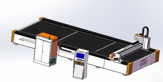 Hochpräzise Laserschneidmaschine für Nichtmetalle und Metalle im Bauwesen