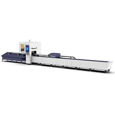 Industrie 1000w Metallrohr- und Rohr CNC-Faserlaserschneidemaschine mit Drehachse