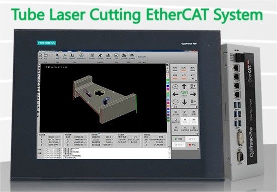 3kW 4000W Tube Laser Schneidemaschine mit optionalem automatischem Be- und Entladen