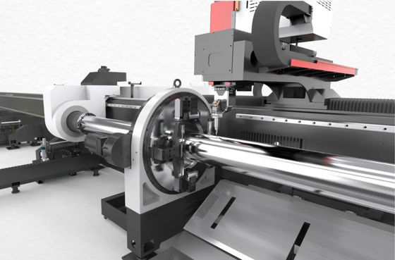 MAX Raycus Lasermaschine zum Schneiden von Fasern für kleine Rohre