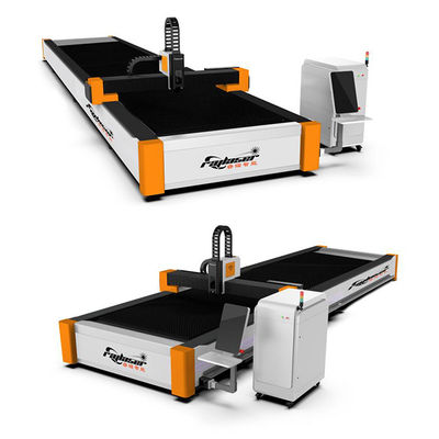 2000*6000 mm 6000W Beste Einzeltischfaserlaserschneidemaschine für Wellenlängenschneiden