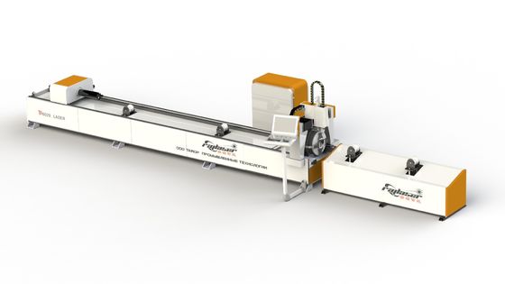 Maschine zum Schneiden von Rohren aus Edelstahl mit Laser für Metallrohre und Profile mit hoher Geschwindigkeit