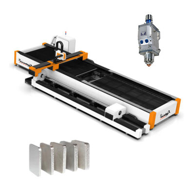 Maschine zum Laserschneiden von Metallplatten und Rohrfasern 1kw-6kw für Schnittgeschwindigkeit 0-100m/min