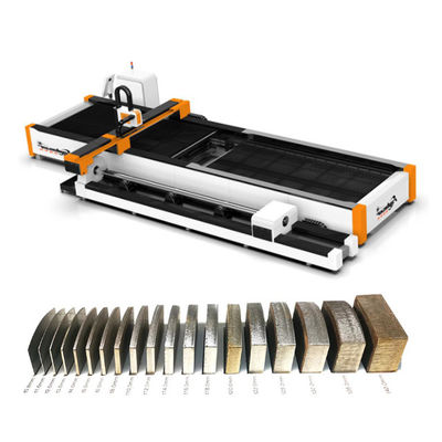 Lasermaschine zum Schneiden von Metallrohr- und Plattenfasern mit Drehachse Schneiddicke 0-30 mm