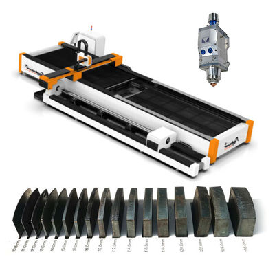 1500W 2000W 3000W CNC-Faserlaserschneidemaschine für die Verarbeitung von Metallblechen und Rohren