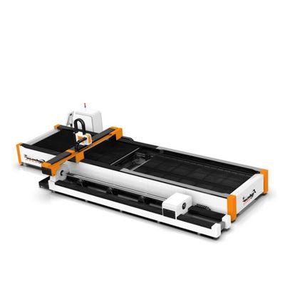 2000w Faserlaserschneidemaschine für Edelstahlrohr Programmierbarer Servomotor CNC