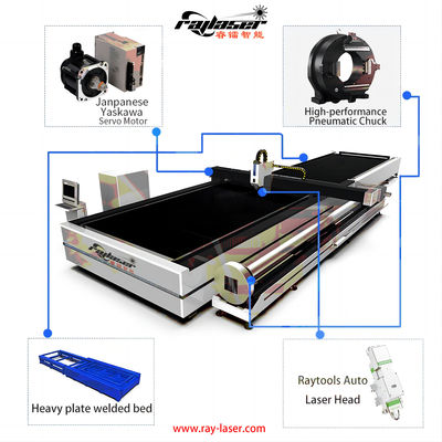 Laserschneidemaschine mit Schnittfläche 1500 mm*3000 mm und Cypcut-Steuerungssystem