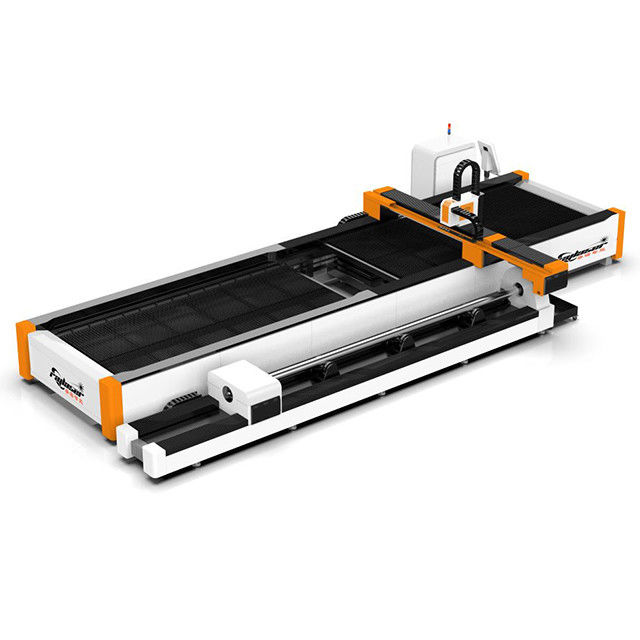 HIWIN Guiderail 2000w 3015 4 Achsenfaserlaserschneidemaschine für Stahlplatten und Rohre